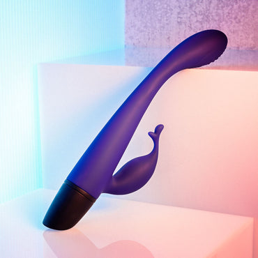 Selopa PLUM PASSION - Purple 18.3 cm USB Rechargeable Rabbit Vibrator Selopa