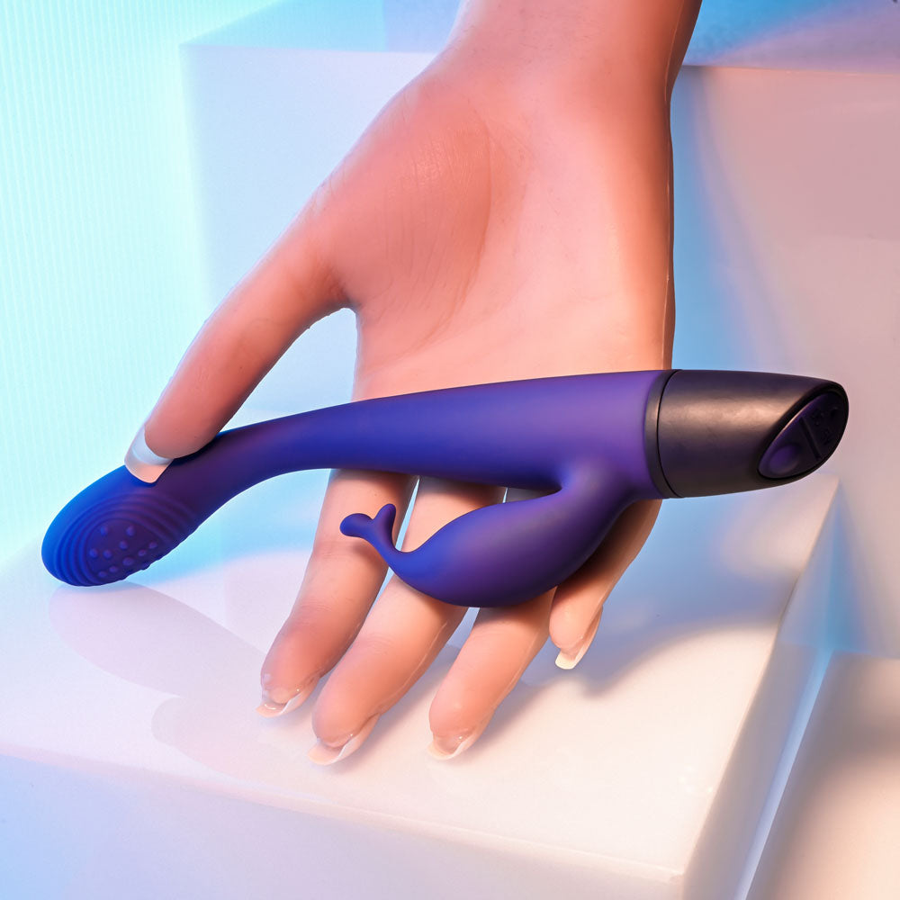 Selopa PLUM PASSION - Purple 18.3 cm USB Rechargeable Rabbit Vibrator Selopa