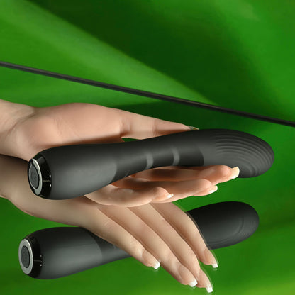 Selopa MIDNIGHT MAGIC - Black 20.2 cm USB Rechargeable Vibrator Selopa