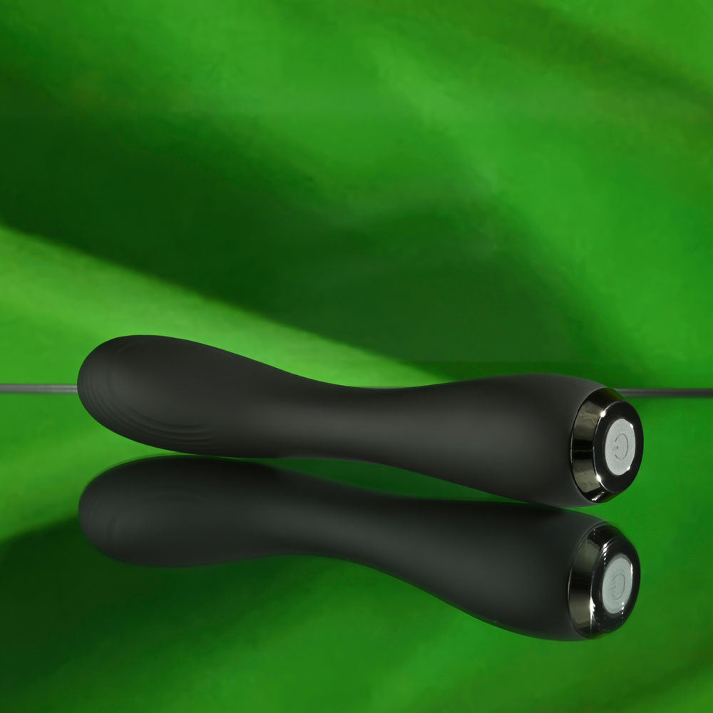 Selopa MIDNIGHT MAGIC - Black 20.2 cm USB Rechargeable Vibrator Selopa
