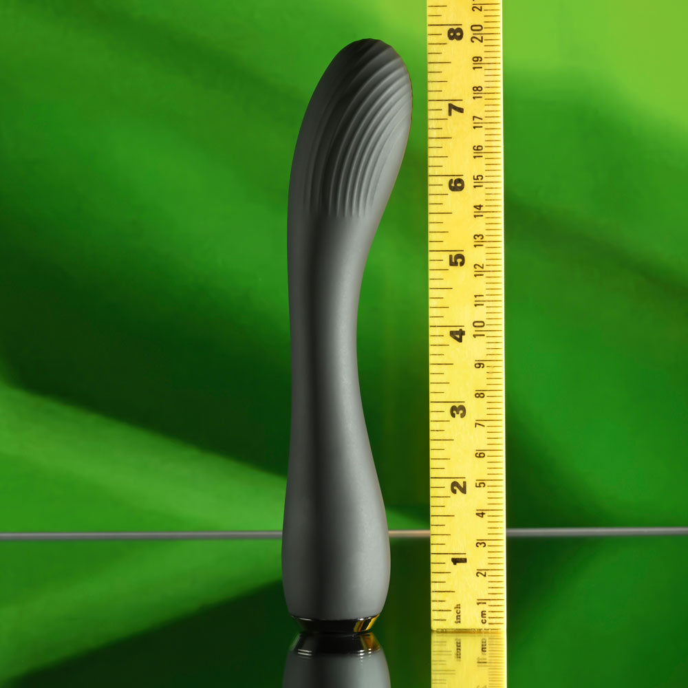 Selopa MIDNIGHT MAGIC - Black 20.2 cm USB Rechargeable Vibrator Selopa