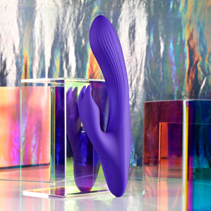 Selopa POSEABLE BUNNY - Purple 21 cm USB Rechargeable Poseable Rabbit Vibrator Selopa