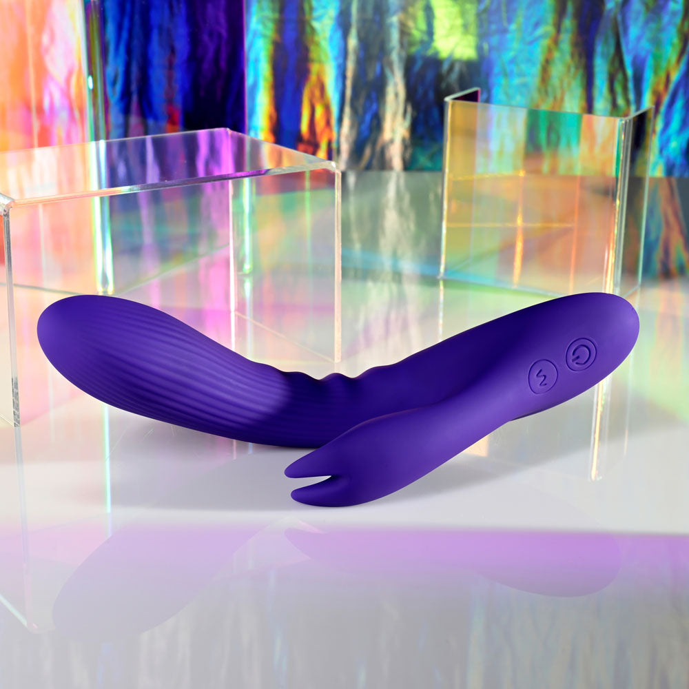 Selopa POSEABLE BUNNY - Purple 21 cm USB Rechargeable Poseable Rabbit Vibrator Selopa