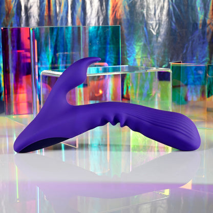 Selopa POSEABLE BUNNY - Purple 21 cm USB Rechargeable Poseable Rabbit Vibrator Selopa