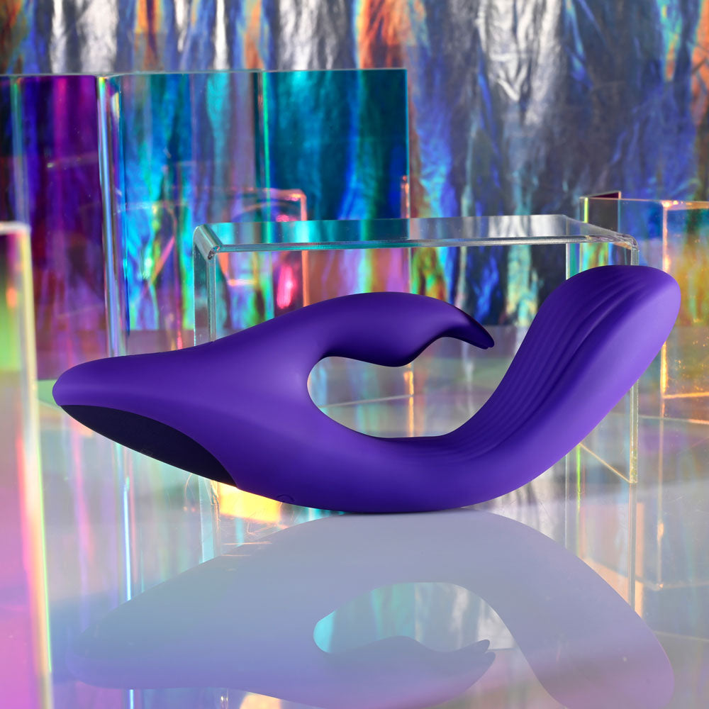 Selopa POSEABLE BUNNY - Purple 21 cm USB Rechargeable Poseable Rabbit Vibrator Selopa
