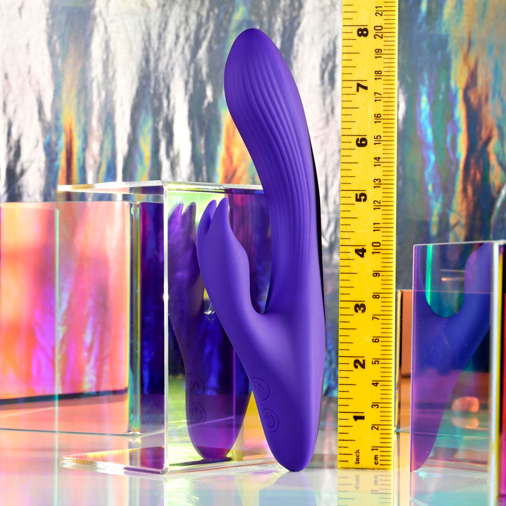 Selopa POSEABLE BUNNY - Purple 21 cm USB Rechargeable Poseable Rabbit Vibrator Selopa