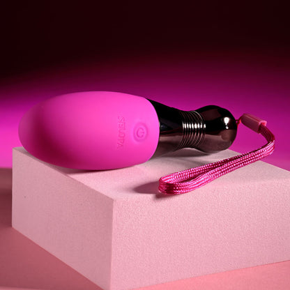 Selopa COMPANION - Pink 11.9 cm USB Rechargeable Vibrating Egg Selopa