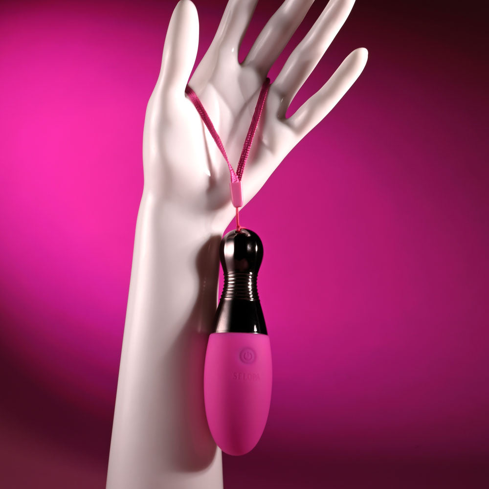 Selopa COMPANION - Pink 11.9 cm USB Rechargeable Vibrating Egg Selopa