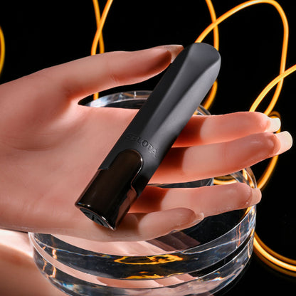 Selopa LITTLE BUDDY - Black 11.1 cm USB Rechargeable Vibrating Bullet Selopa