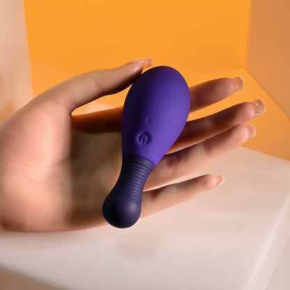 Selopa EGG ME ON - Purple 10 cm USB Rechargeable Egg with Wireless Remote Selopa