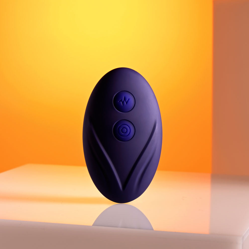 Selopa EGG ME ON - Purple 10 cm USB Rechargeable Egg with Wireless Remote Selopa