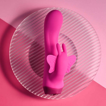 Selopa BUTTERFLY LOVE - Pink 13.8 cm USB Rechargeable Butterfly Vibrator Selopa