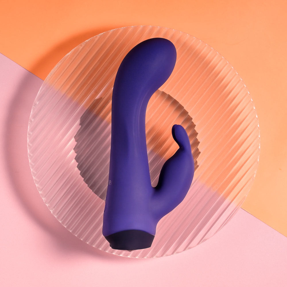 Selopa PLUM JOB - Purple 13.5 cm USB Rechargeable Rabbit Vibrator Selopa