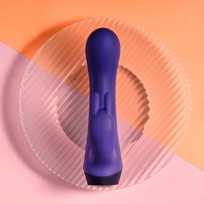 Selopa PLUM JOB - Purple 13.5 cm USB Rechargeable Rabbit Vibrator Selopa