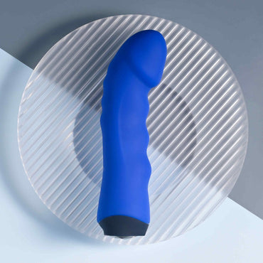 Selopa BLUE BANGER - Blue 13.6 cm USB Rechargeable Vibrator Selopa
