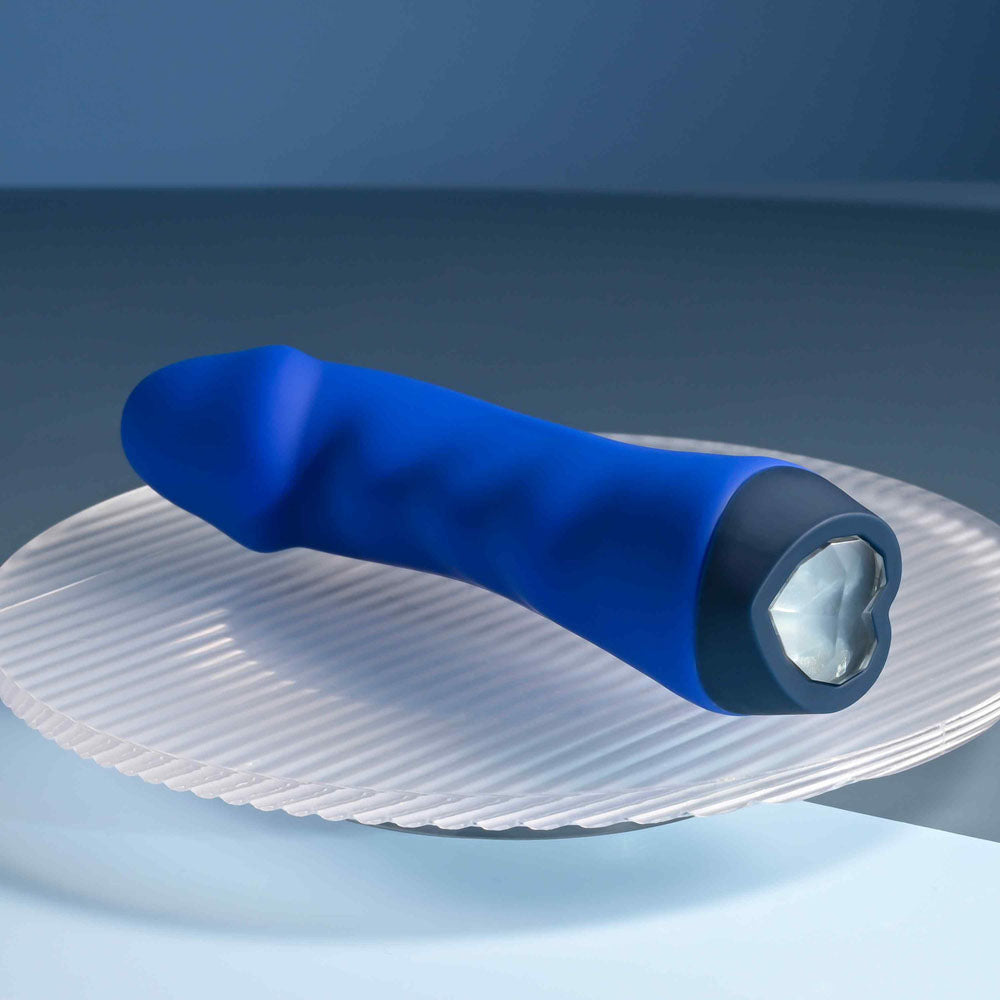 Selopa BLUE BANGER - Blue 13.6 cm USB Rechargeable Vibrator Selopa