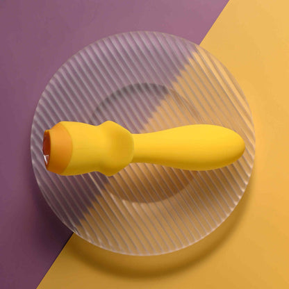 Selopa MELLOW YELLOW - Yellow 13.5 cm USB Rechargeable Vibrating Anal Plug Selopa