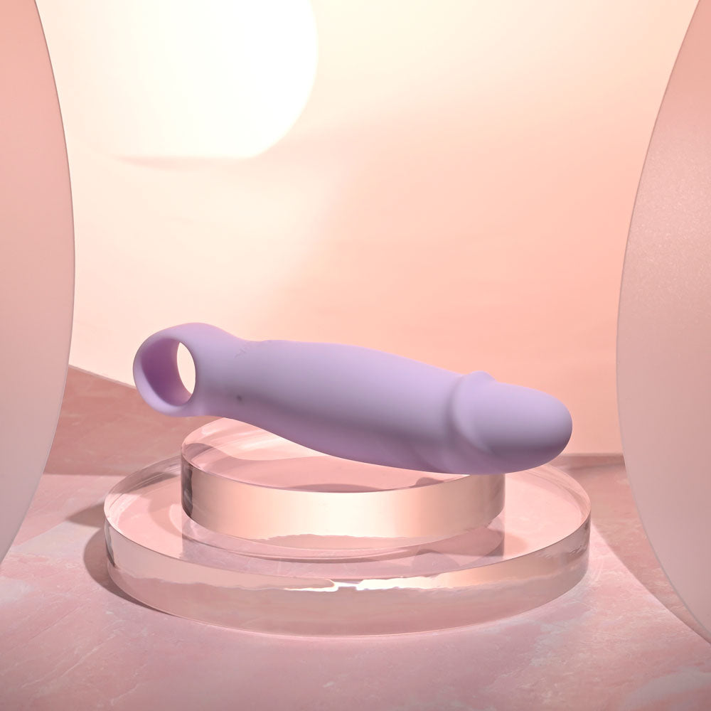 Selopa PETITE PECKER - Purple 11.7 cm USB Rechargeable Mini Vibrator Selopa