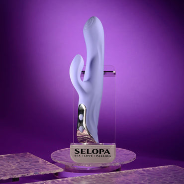 Evolved LAVENDER LOVE - Purple 23.3 cm USB Rechargeable Rabbit Vibrator Selopa