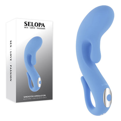 Selopa SMOOTH OPERATOR - Blue USB Rechargeable Vibrator Selopa