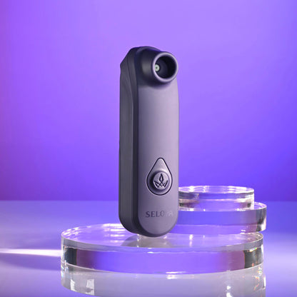 Selopa SURE THING - Black Vibrating & Sucking Stimulator Selopa