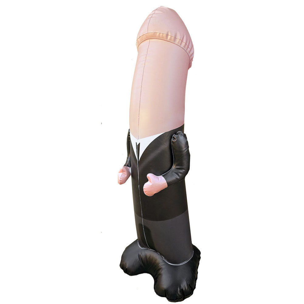 S-LINE The Dickheads - Groom Bop Bag - 100 cm Inflatable Penis Punching Bag Shots Toys