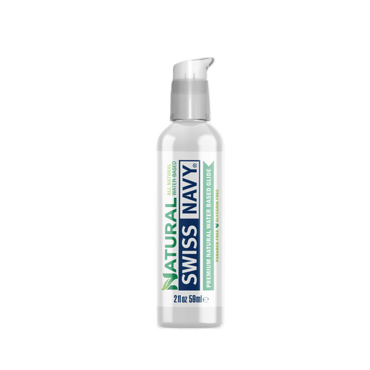 Swiss Navy Natural Water-Based Lubricant 59ml swiss navy