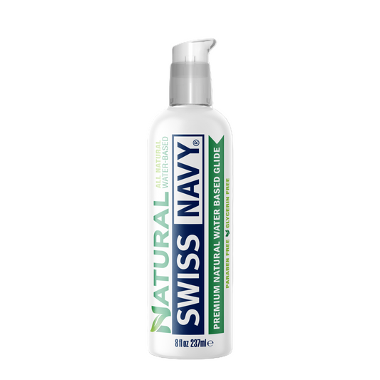 Swiss Navy Natural Water-Based Lubricant 237ml Swiss Navy