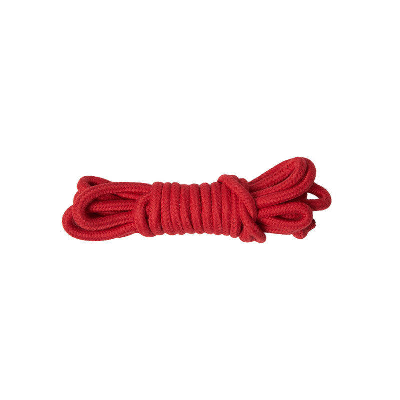 Sex & Mischief Amor Rope - 2 Red Bondage Ropes - 4.5 m Lengths Sportsheets