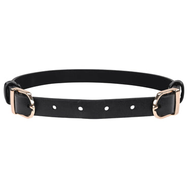 Sex & Mischief Double Buckle Day Collar - Black Collar Sportsheets
