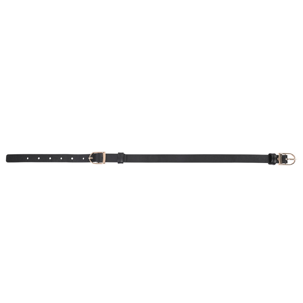 Sex & Mischief Double Buckle Day Collar - Black Collar Sportsheets