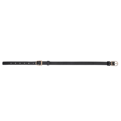 Sex & Mischief Double Buckle Day Collar - Black Collar Sportsheets