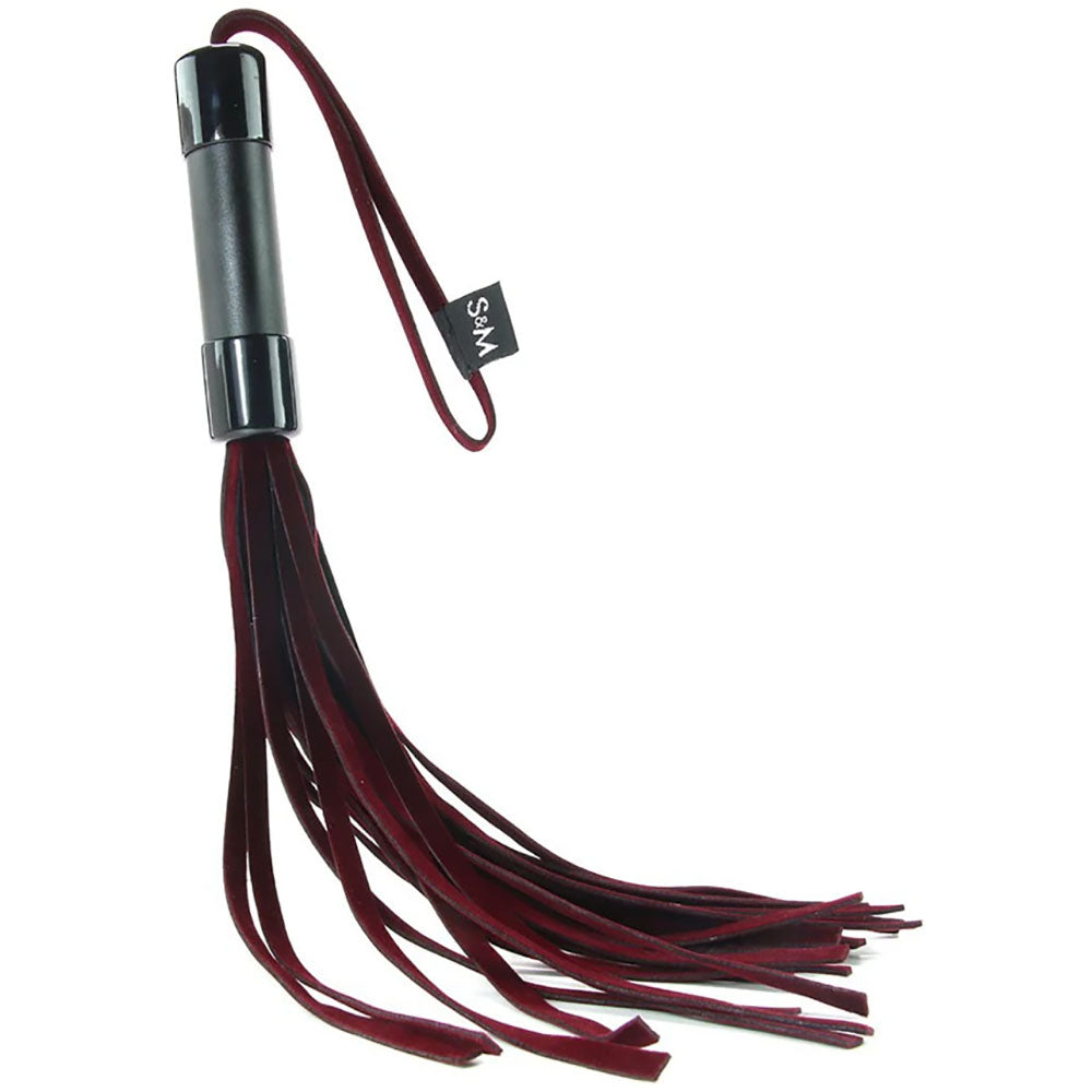 Sex & Mischief Enchanted Flogger - Red/Black Flogger Whip Sportsheets