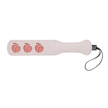 Sex & Mischief Peaches n CreaMe Impression Paddle - Peach Spanking Paddle Sportsheets