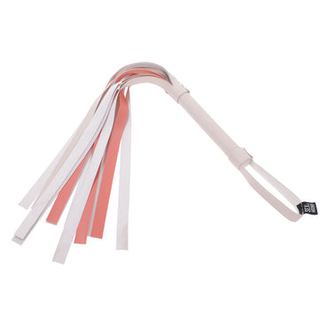 Sex & Mischief Peaches n CreaMe Stripe Flogger - Peach 80 cm Flogger Whip Sportsheets