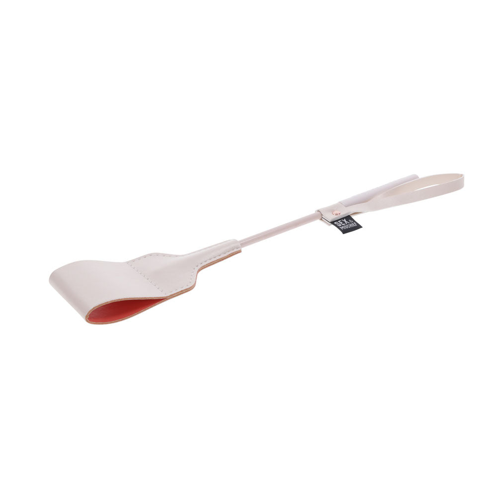 Sex & Mischief Peaches n CreaMe Riding Crop - Peach 30 cm Crop Whip Sportsheets