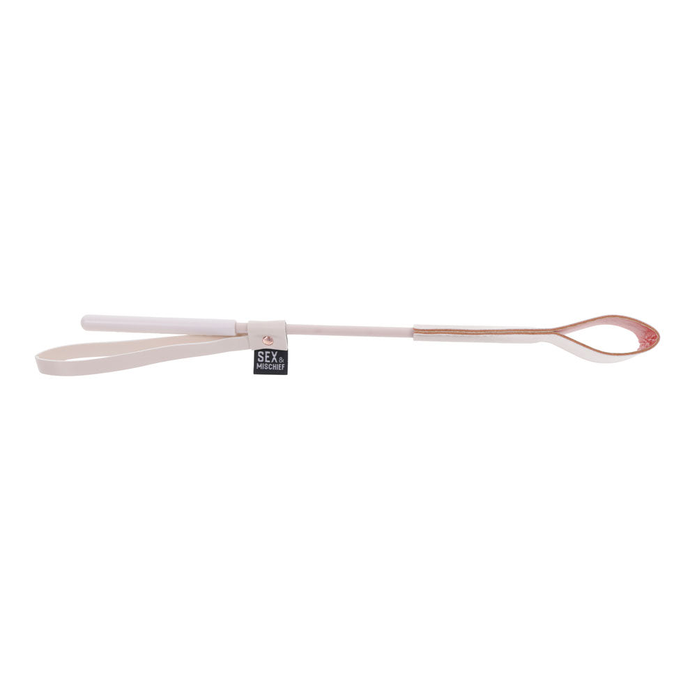 Sex & Mischief Peaches n CreaMe Riding Crop - Peach 30 cm Crop Whip Sportsheets