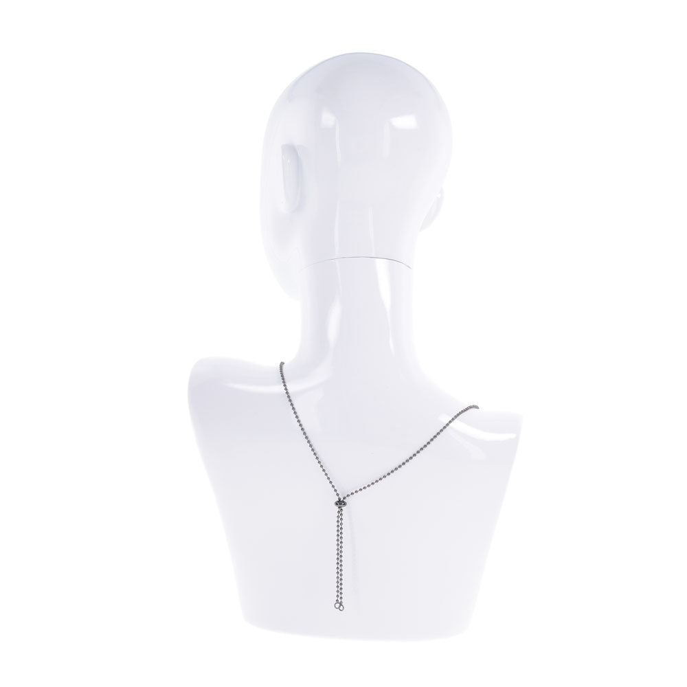 S&M Exs & Ohs Body Jewelry with Nipple Ties - Metal Chain with Nipple Ties Sportsheets