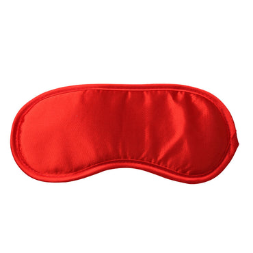 Sex & Mischief Satin Blindfold Red - Red Blindfold Sportsheets