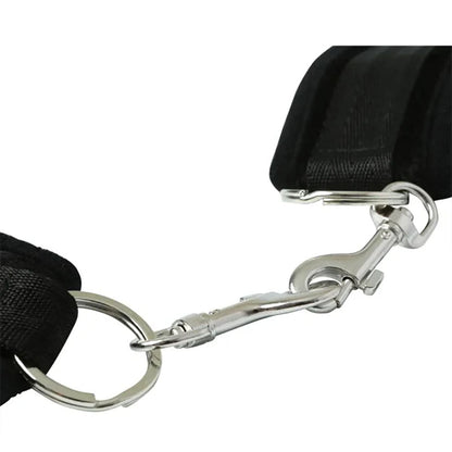 Sex & Mischief Black Beginner's Handcuffs - Black Restraints Sportsheets