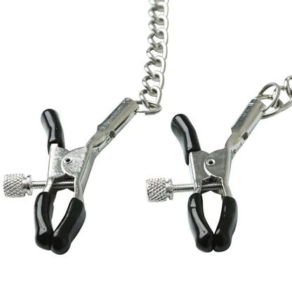 Sex & Mischief Chained Nipple Clamps - Club X