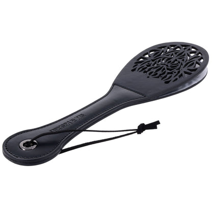 Sex & Mischief Lace Spanker - Black Spanking Paddle Sportsheets