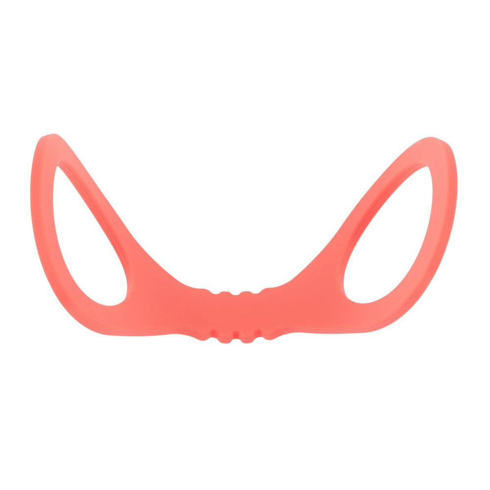 Sex & Mischief Peaches n CreaMe Small Silicone Cuffs - Peach Silicone Restraints Sportsheets