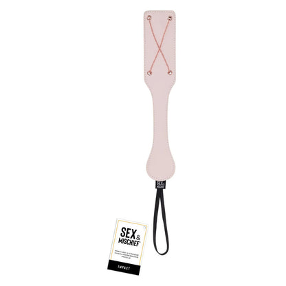 Sex & Mischief Peaches n CreaMe Chain Impressions Paddle - Peach Spanking Paddle Sportsheets