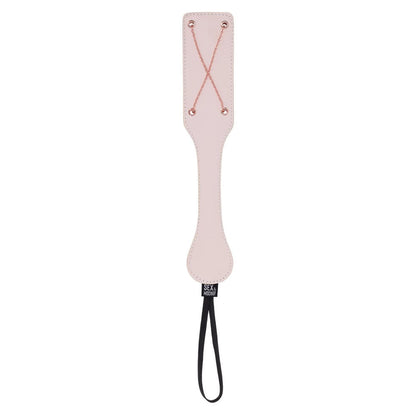 Sex & Mischief Peaches n CreaMe Chain Impressions Paddle - Peach Spanking Paddle Sportsheets
