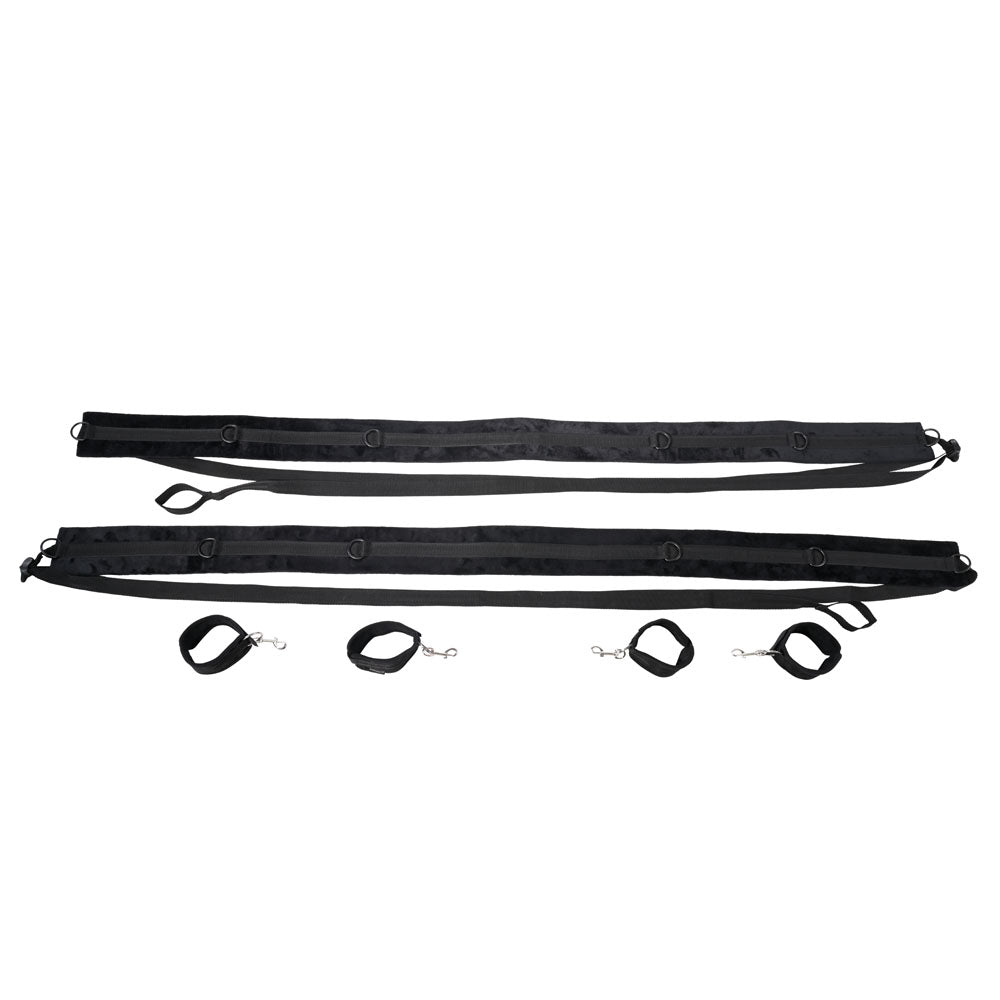 SPORTSHEETS No Matter Where Bondage Restraint System - Bed Restraints Sportsheets