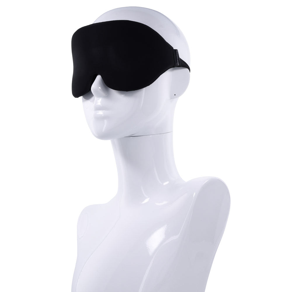 SPORTSHEETS Blackout Blindfold - Black Eye Mask Sportsheets