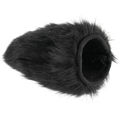 SPORTSHEETS Spiked Sensory Mitt - Black Furry Mitt with Spikes Sportsheets