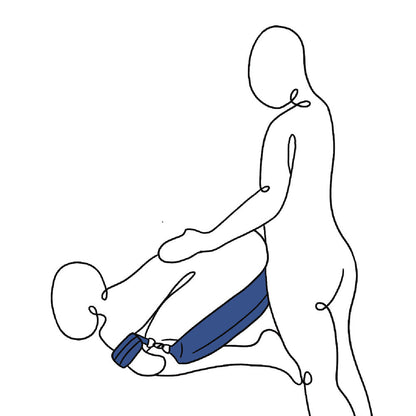 Pivot Positioning Bar - Black Padded Position & Spreader Bar Sportsheets