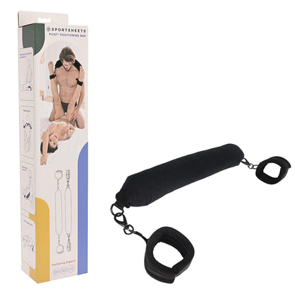 Pivot Positioning Bar - Black Padded Position & Spreader Bar Sportsheets